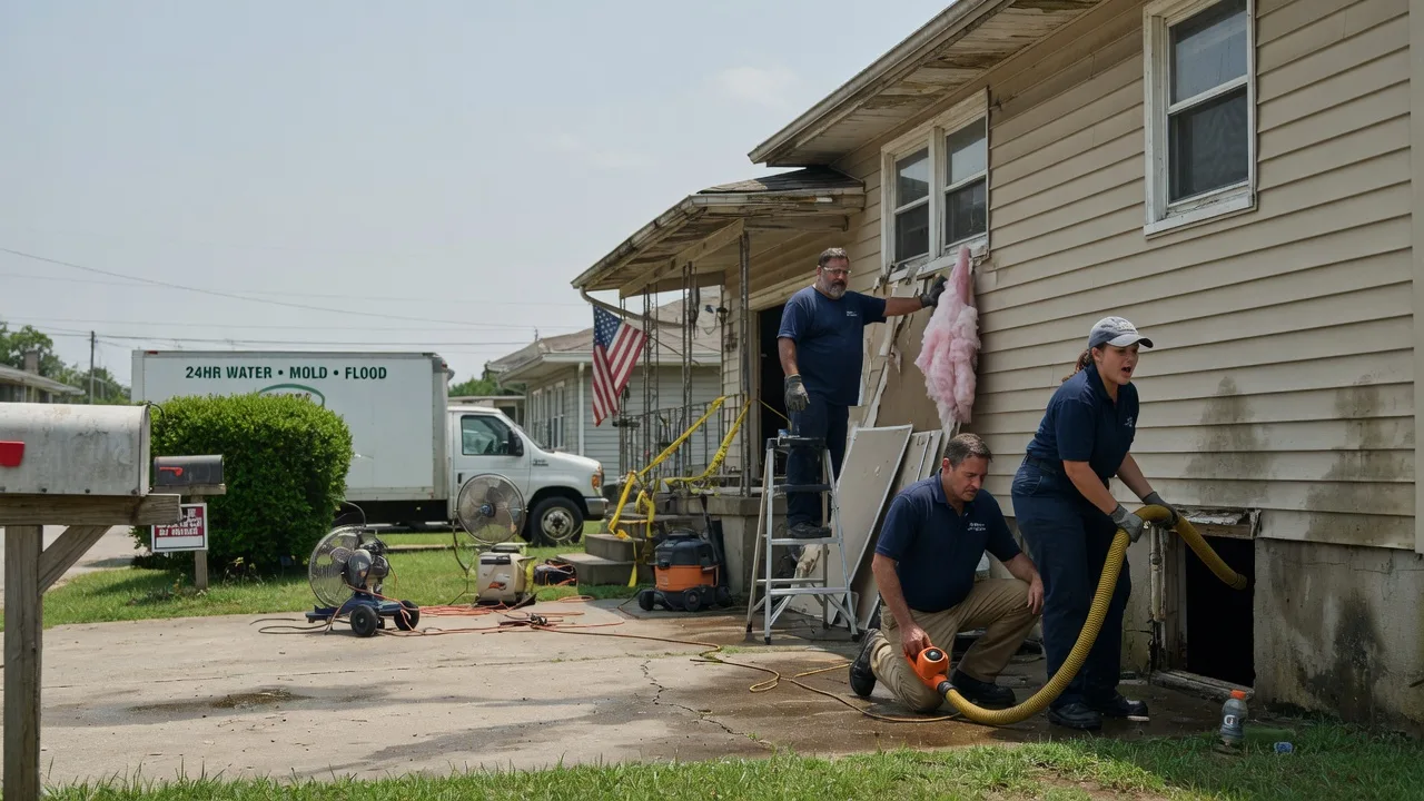 Water Damage Repair in Newtown, MO near me